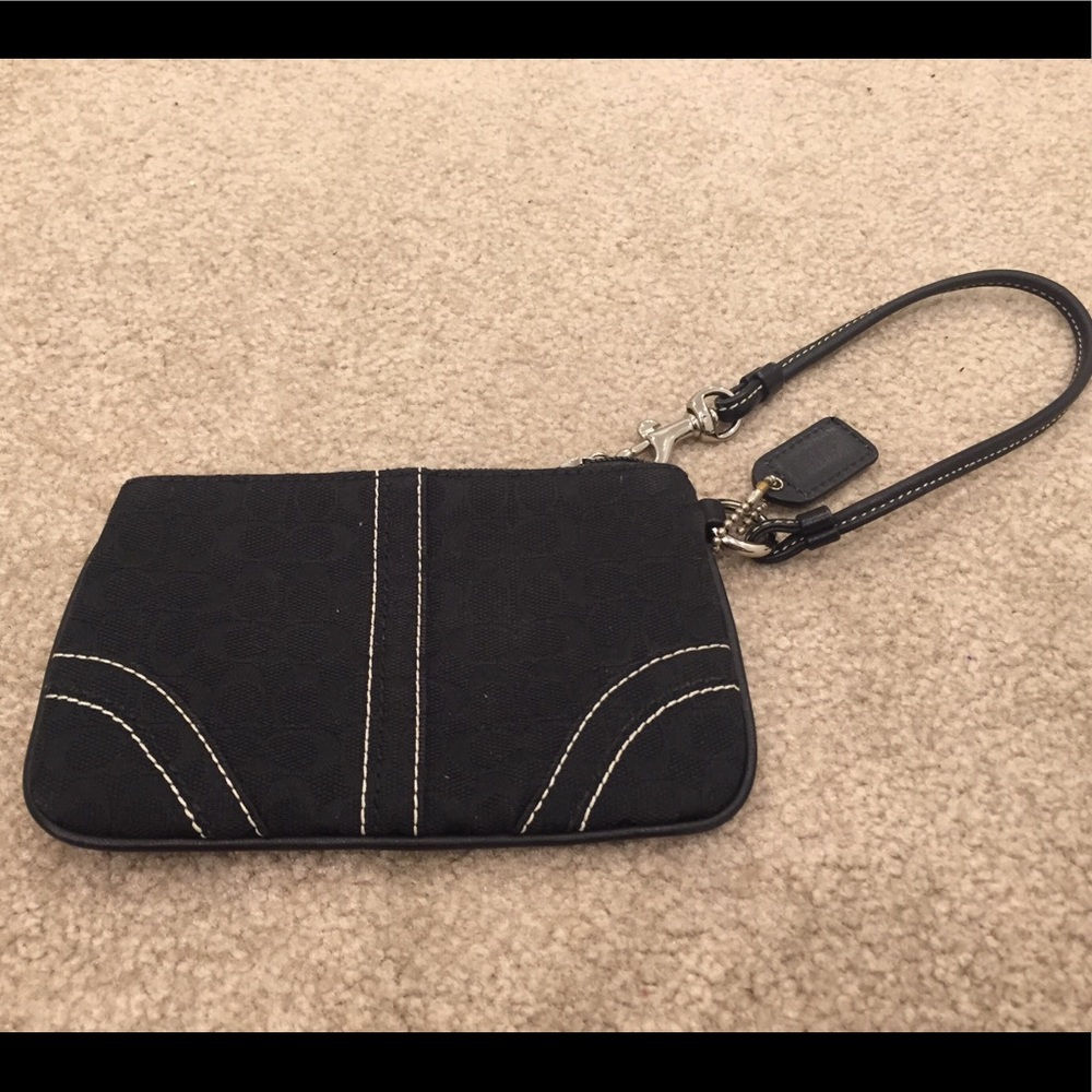 Coach Monogram Wristlet - Picture 2 of 2